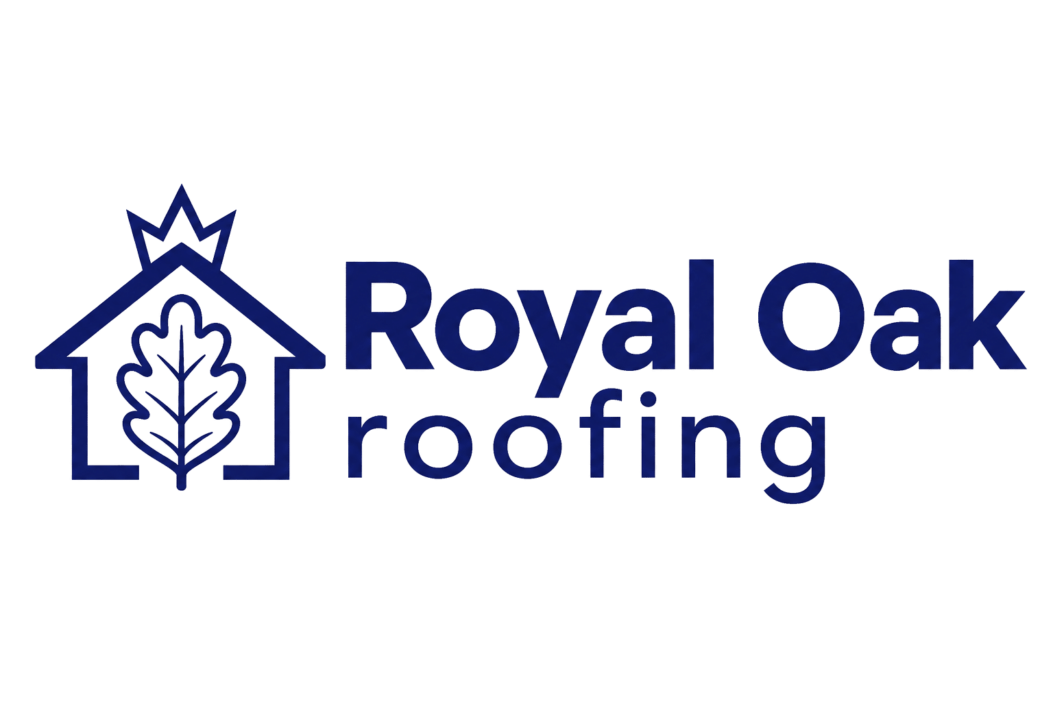 royal oak roofing logo upscaled transparent